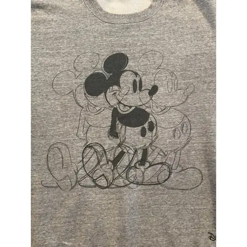UNIQLO x Disney Andy Warhol Mickey Mouse Sweatshirt Gray Medium UT Crewneck