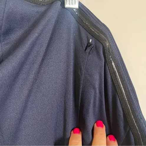 Dessy Collection Navy Blue Strapless Gown