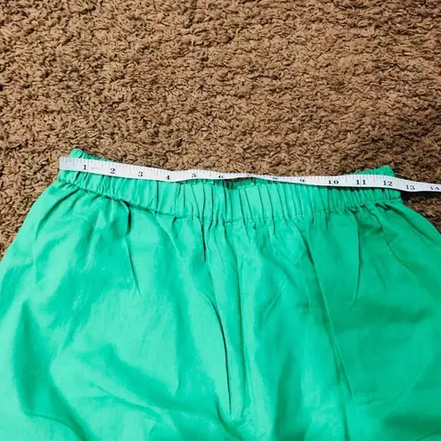 Commense Women's Oversized Linen Tied Two Piece Pants Set Green Size Small NWT - Image 3