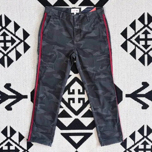 Sundry x Anthropologie Side Trim Camo Le Soleil Pants in Charcoal Size 27 - Image 6