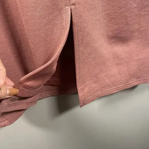 Lulus  Open Your Heart Mauve Pink One-Shoulder Bodycon Midi‎ Dress size XS Party