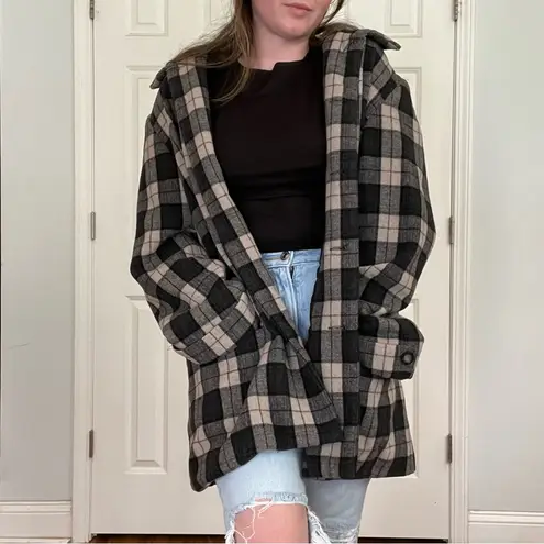 Talbots | Wool Plaid Coat Shacket