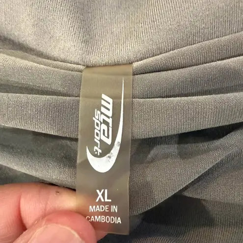 MTA Sport Activewear Pull On Running Shorts Women's XL Gray Workout Athleisure