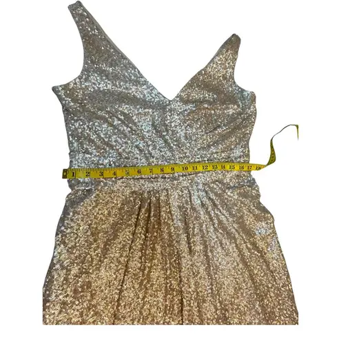 Sorella Vita Gold Sequin Gown - US Size 18