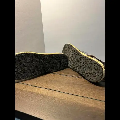 WEIL Orthaheel Renew Women's brown leather sandals 9