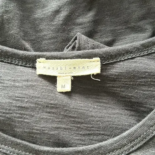 Wasabi + Mint Black T-shirt Dress Sz M