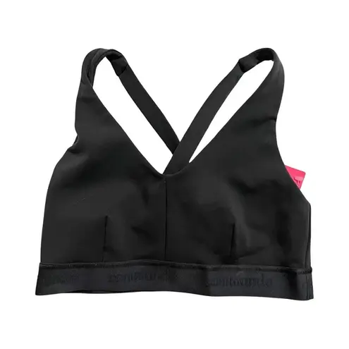 Commando NWT  Breathe Strappy Criss Cross Bralette Black Sz L