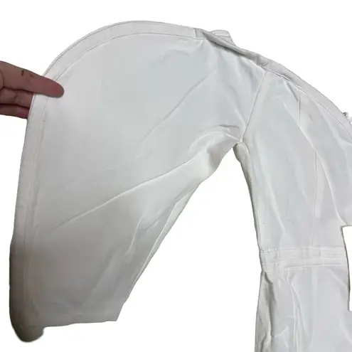 Mara Hoffman NWT Leonara off-the-shoulder Lyocell linen-blend midi dress sz 0