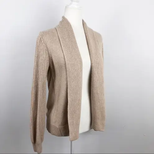 Reiss  Michelle Chunky Knit Wool Alpaca Neutral Cardigan Sweater Size XS