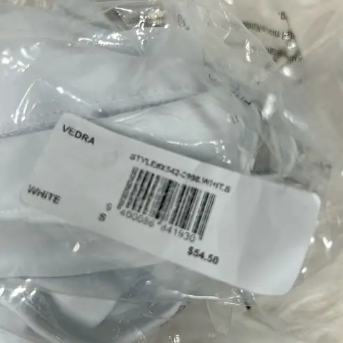 Frederick's of Hollywood Frederick’s of Hollywood Vedra White Bikini Set Small NWT High Leg