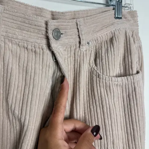 BDG Urban‎ Outfitters  High Rise Baggy Corduroy Pants Cream Size 31