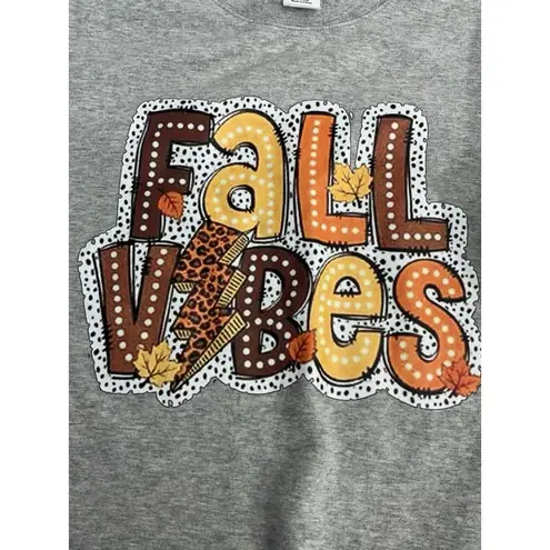 Womans Arrive Guide Sweatshirt XXL Gray “fall Vibes” Pullover