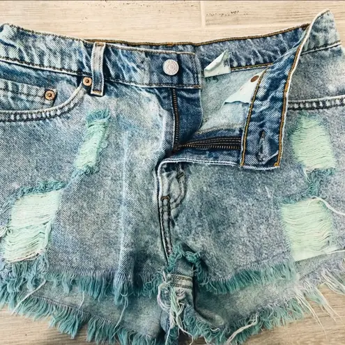 Levi's Vintage Levi Strauss Distressed Jean Shorts