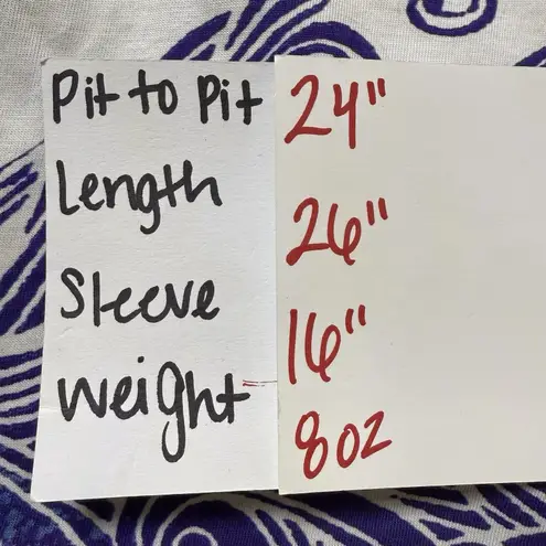 NWT Art To Wear M Cupcake International Oversized Tunic Top Seven Fish For Luck Black Size M