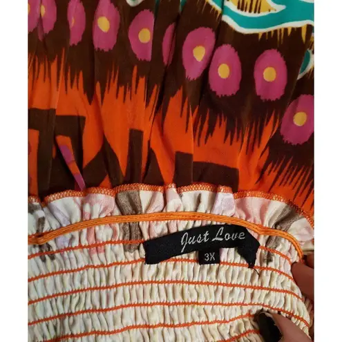 Just Love strapless maxi dress