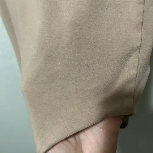 Indigo Luna Bodysuit • Size Medium • Minimalist Slow Fashion Essential Taupe Brown