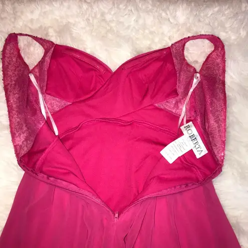 Roberta sequined pink mini dress party, prom, homecoming dress Juniors size 3