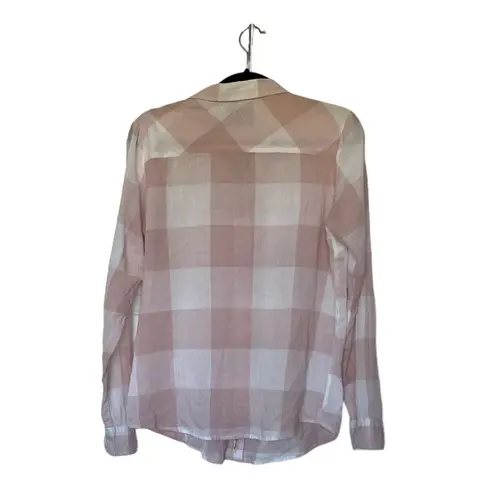 Scotch & Soda Maison Scotch Lightweight Check Button Down Shirt | Pink | 1 (S) - Image 2