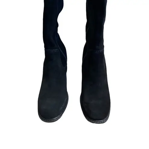 Kelsi Dagger Women's Black Suede Over the Knee Boots Style Logan Size 7 NIB