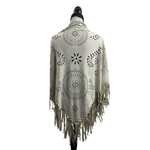 Mix It Women's Tan Designed Shawl