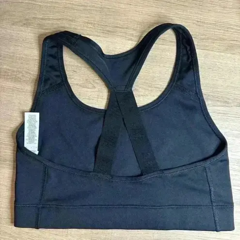 Nike  sports bra dri fit just do it black sports bra size small