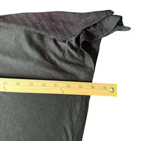 La Moda Black Keyhole Tunic Dress Size L XL Sharkbite Hem Whimsigoth Flowy Size L