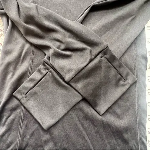 Obermeyer Black Long Sleeve Women's Top Size Small Baselayer Mock Turtleneck