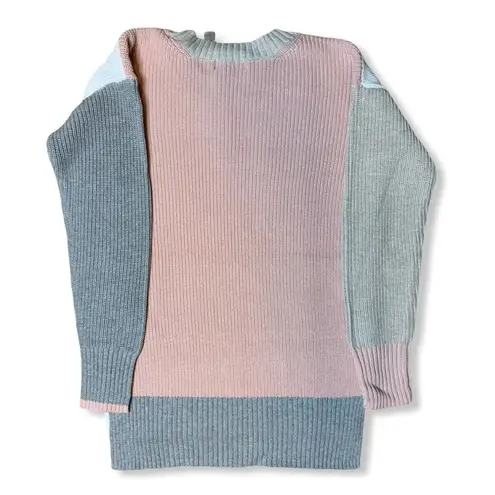 525 America Colorblock Crewneck Sweater New