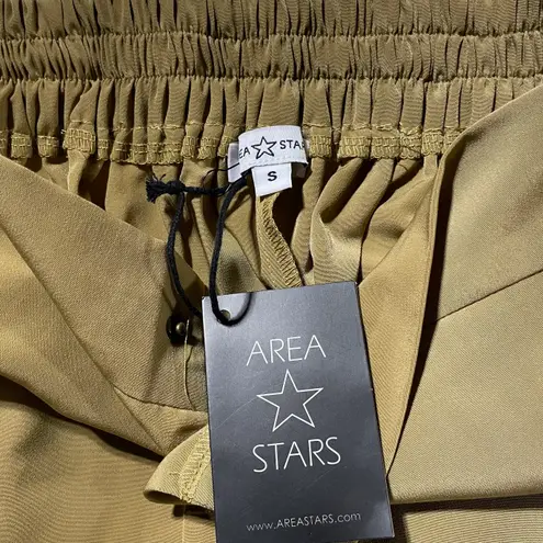 Area Stars New Ari Cargo Jogger Pants Solid Tan Size Small Cargo Pocket Joggers