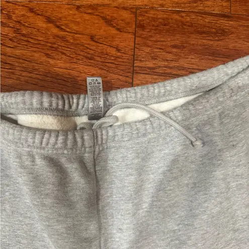 SKIMS cotton fleece jogger sweatpants size XL light Heather gray