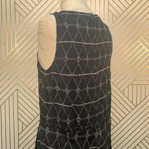 Madewell ‎ Diamond Argyle Print Jumpsuit Black