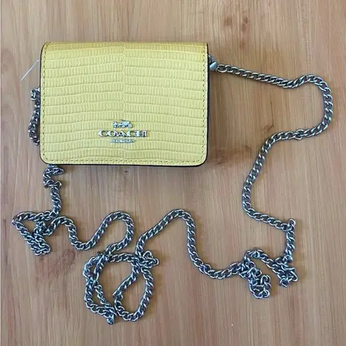 Coach  Hay Mini Wallet On A Chain #CR372