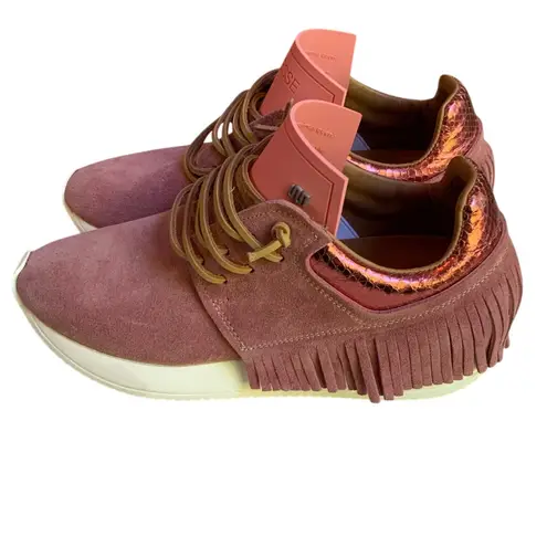 Esseutesse Fringe Sneaker Suede sneakers size 39 Pink