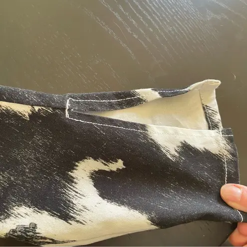 We Wore What Stiletto Slit Skinny Animal Print denim ladies size 25 ladies Revolve