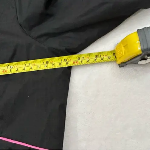 New Balance  Black Sherpa-Lined Thick Winter Windbreaker Hoodie Jacket Women’s S