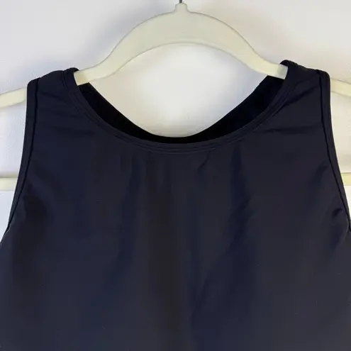 Calia Made to Play Medium Impact Sports Bra Pure Black Size Large