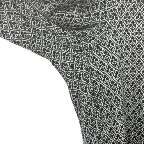 Eloquii B&W Knit Design Wide Leg Pull On Crop Pants Career Pockets Plus Size 22