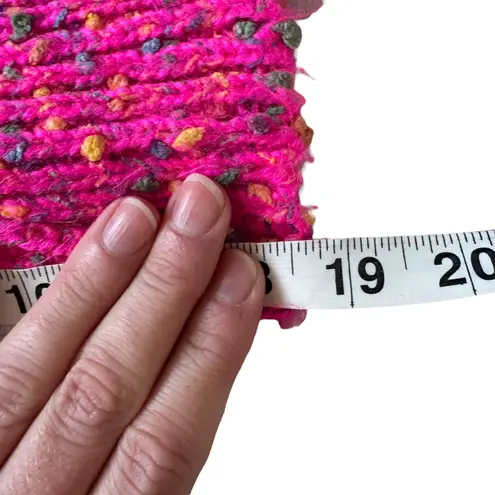 Main Strip Pink Confetti Sweater Nubby