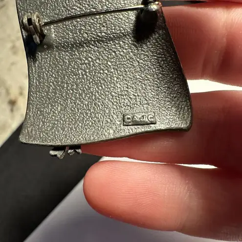 Lot Of 2 Brooch Pins Teaching / School / Teacher Related 1 Signed AJC