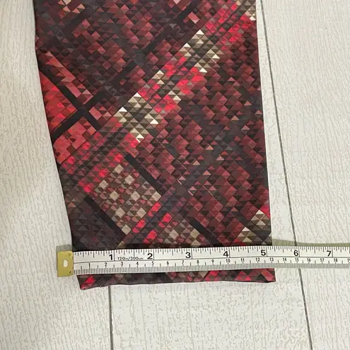 C9 Champion CHAMPION C9 Red Pixilated Pattern Workout Leggings Size XXL NWOT