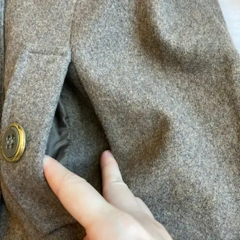 New York & Co. Wool Blend Double Breasted Winter Peacoat Size L