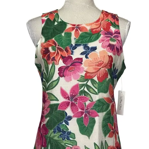 Willow Glenn Floral Sleeveless Maxi Dress Women’s Size M Hourglass Colorful Pink Size M