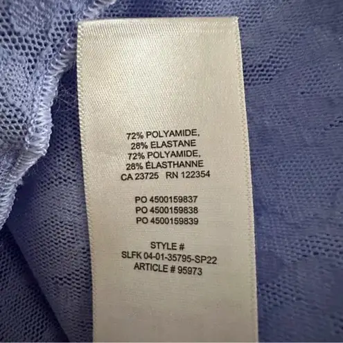 Aritzia Wilfred Sargasso Crop Lace Top Cami Women’s Large Blue