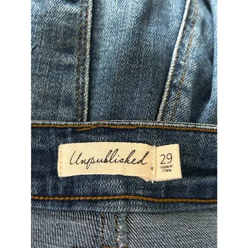 Unpublished Women's Jeans - Blue - Size 29