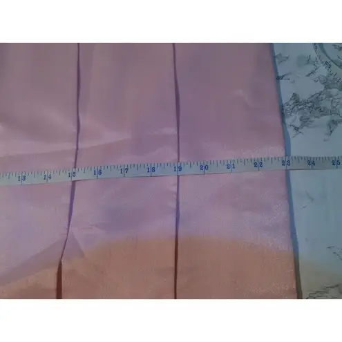 Kasper Women Career Skirt suit Size 10 Pink Satin Three Button Up Top