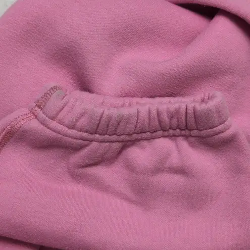 SKIMS Pink Elastic Waist Cuff Sweatpants Joggers Cotton Blend Size XL