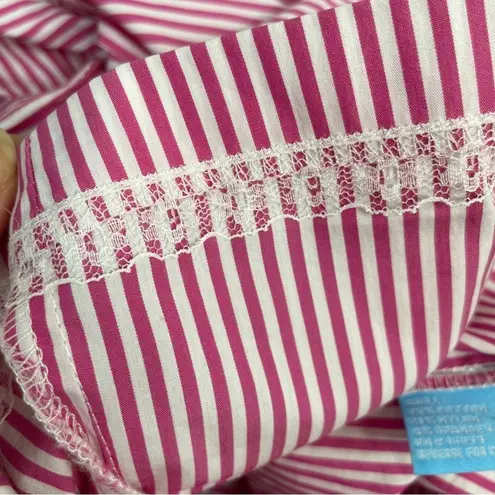 J. McLaughlin Dress Womens Size Small Striped Summer Ruffle Feminine Date Brunch