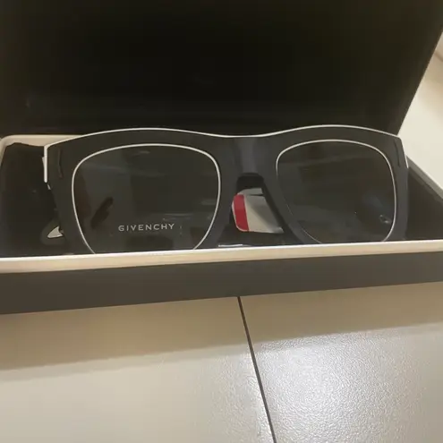 Givenchy NWT Black 52MM Square Sunglasses