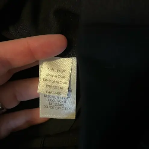 Ecru Castro Black Pull On Ponte Pant Size XS, Style 1640PR