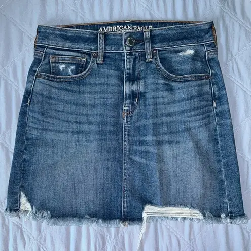 American Eagle  jean skirt